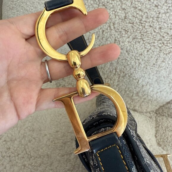 Authentic Vintage Christian Dior Saddle Bag - Picture 6 of 12
